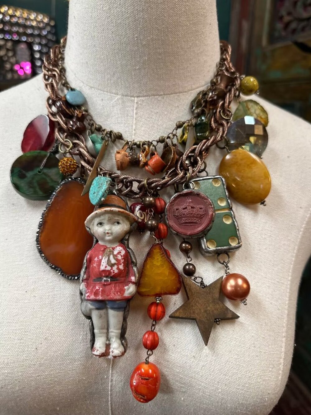 Art by Amy Labbe - Missy Necklace - Picture 2 of 4